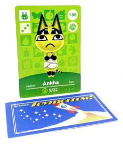 Animal Crossing Nintendo Amiibo - ANKHA #188 - Series 2 Authentic Card - Image 1