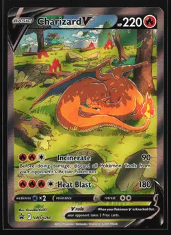 Charizard V SWSH260 Sword & Shield Black Star Promo Pokemon Card - Image 1