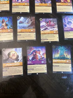 Disney Lorcana EN-11 11 Card Lot Pocahontas - Image 2