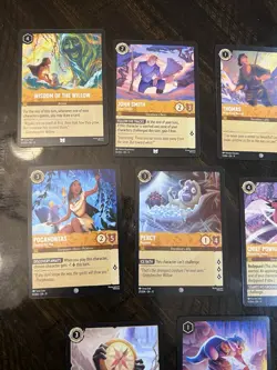Disney Lorcana EN-11 11 Card Lot Pocahontas - Image 4