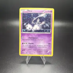 Mew - XY192 - Cosmos Holo Promo - XY Black Star Promos Pokemon Card LP/MP SWIRL - Image 1