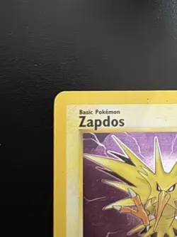 Zapdos Fossil Holo Set First Edition ERROR 15/62 1999 Pokemon Card - Image 3