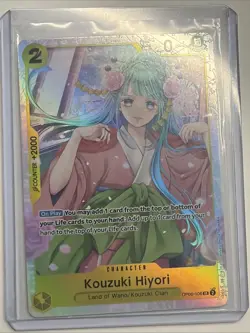Kouzuki Hiyori - OP06-106 SR - One Piece Card Game TCG - English - Image 1