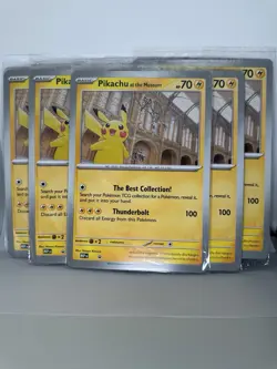 Pokemon X Natural History Museum Jumbo Promo Card x5 - Image 1