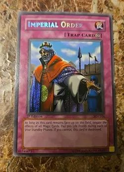 Yu-Gi-Oh! Imperial Order PSV-104 Pharaoh's Servant 1st Edition Vintage Card - Image 2
