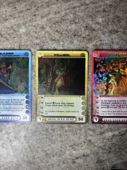 Chaotic Dawn of Perim Creature Blazier Kojibel Slufurah 4Kids 3 Cards English - Image 3