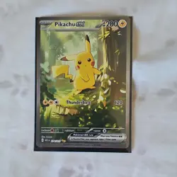 Pokemon Pikachu EX 276/217 Rare Lightning 200 HP Basic Card ASC English TCG - Image 1