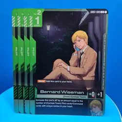 Zaku II FZ / Bernard Wiseman Playset Bundle (GD03 Release) Gundam Card Game - Image 2