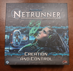 Android Netrunner: The Card Game -Creation & Control Expansion (Used - Complete) - Image 1