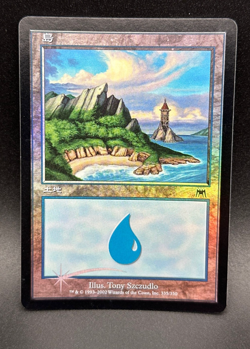 MTG Island C Onslaught #335 Japanese FOIL - Image 1