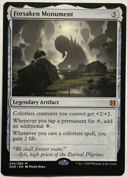 MTG Forsaken Monument-Zendikar Rising NM-M - Image 1