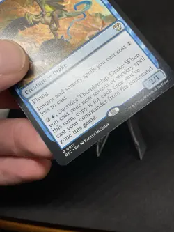 Thunderclap Drake Commander: Outlaws of Thunder Junction Regular MTG #17 - Image 5