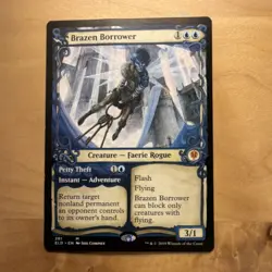 Magic: The Gathering Brazen Borrower Throne of Eldraine 281 (showcase) - Image 1