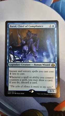 1 X Baral, Chief of Compliance Aether Revolt Regular # 28 - Image 1