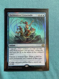 MtG Harmonized Crescendo FOIL NM/M Lorwyn Eclipsed - Image 1