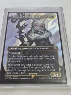MTG Y'shtola, Night's Blessed #207 Borderless Extended Foil NM Pack Fresh MTG - Image 2