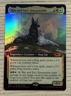 Rin and Seri, Inseparable Buy-A-Box Promos Foil MTG Magic 278 P - Image 1