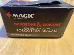 New Magic the Gathering D&D Draft 32 Booster Packs Adventure of Forgotten Realms - Image 2