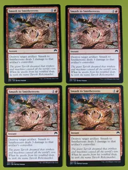 Smash to Smithereens x4 Magic Origins 4x Playset Magic the Gathering MTG - Image 1
