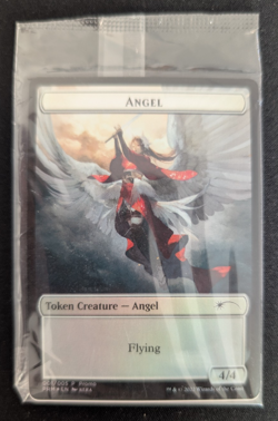 MTG Angel Token 4/4 Foil – 30th Anniversary Japan Promo (English Text, Sealed)NM - Image 1