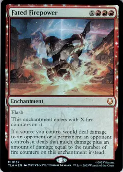 MTG Fated Firepower (132) | NM Foil | Avatar: The Last Airbender {TLA} - Image 2