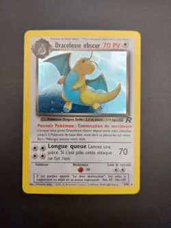 Carte Pokemon - Dracolosse Obscur 5/82 Holo - Team Rocket - Near Mint - Wizard! - Image 1