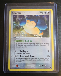 Snorlax Holo EX Fire Red & Leaf Green 15/112 Pokemon TCG - Excellent Condition - Image 1