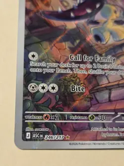 2026 Pokemon TCG Ascended Heroes Mawile Illustration Rare 246/217 Mega Evolution - Image 4