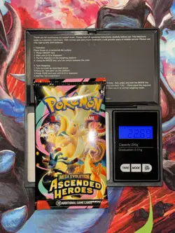 22.68 HEAVY Pokemon Ascended Heroes Booster Pack NEW AND SEALED - Image 1