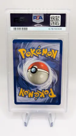 1999 Pokemon Fossil Moltres Holo Unlimited #12/62 PSA 8 NM - Mint - Image 2