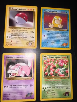 Lotto 61 Carte Pokemon Gym Heroes & Gym Challenge Eng GOOD/EXCELLENT - Image 2