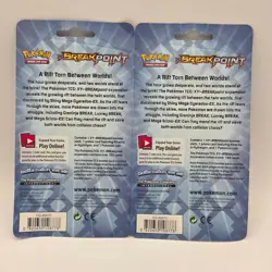 2X Pokemon TCG XY Breakpoint Packs w/ Promo Coin SEALED - Image 3