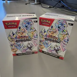 Pokemon TCG Prismatic Evolutions Booster Bundle 2-Pack, New Sealed - Image 1