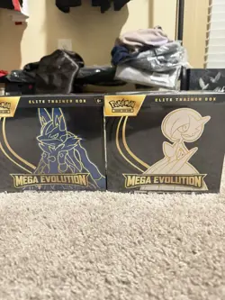 Pokemon TCG Mega Evolution Elite Trainer Box ETB Lucario and Gardevoir Set of 2 - Image 2