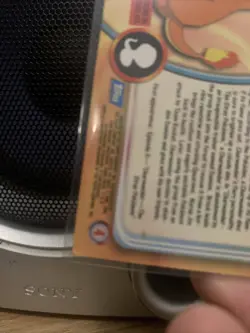 Pokemon Topps Charmander #04 Blue Label 1st Print - Image 3