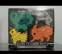 Pokemon TCG Sword and Shield Evolving Skies Elite Trainer Box ETB Factory Sealed - Image 1