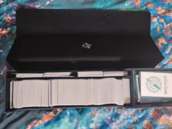 One Piece Card Game Mixed Card Lot Monkey D. Luffy Sanji w/ Deck Box - Image 2