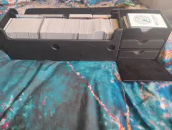 One Piece Card Game Mixed Card Lot Monkey D. Luffy Sanji w/ Deck Box - Image 3