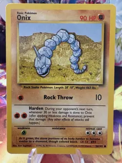 Pokemon TCG Onix Base Set Card 56/102 Regular - Image 2