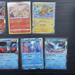 Pokemon bundle Moltres Ex 14/135 Team Plasma [heavy played/damaged] 7x cards. - Image 3