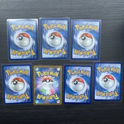 Pokemon bundle Moltres Ex 14/135 Team Plasma [heavy played/damaged] 7x cards. - Image 4