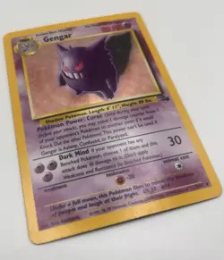 Pokemon Gengar Holo Rare Fossil 5/62 1999 80 HP Stage 2 Card - Image 4