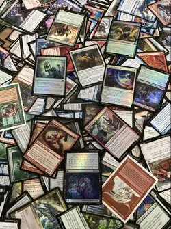 2.5LB Lot of Mixed Magic the Gathering Cards TCG Trading Cards Incl. Holo Cards - Image 2