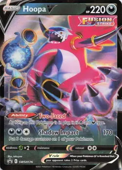 Hoopa V Promo SWSH: Sword & Shield Promo Cards SWSH176 NM - Image 1