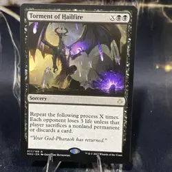 Torment of Hailfire Hour of Devastation - LP - Regular - MTG - Card #077 - Image 1