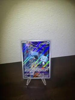 Pokemon TCG Eiscue Scarlet & Violet Holo Card 205/193 Near Mint IR - Image 1