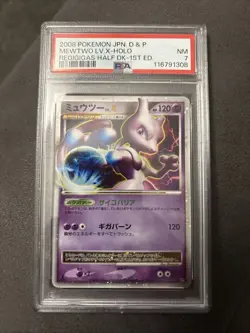 Pokemon Mewtwo LV.X 1st Edition Card Regigigas Half Deck DP5 - Image 1
