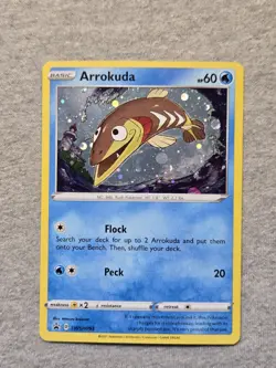 Arrokuda SWSH093 Pokemon TCG Battle Styles Black Star Promo Card Holo Rare - Image 1