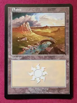 Magic The Gathering EUROLAND PLAINS SCOTTISH HIGHLANDS UK card MTG Blue Booster - Image 1
