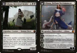 Liliana, Heretical Healer // Liliana, Defiant N From the Vault: Transform LP MTG - Image 1